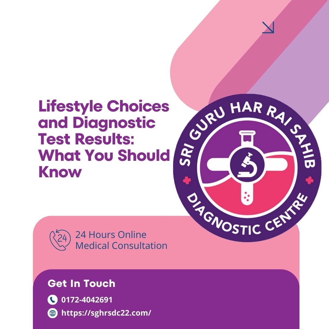 Lifestyle Choices and Diagnostic Test Results